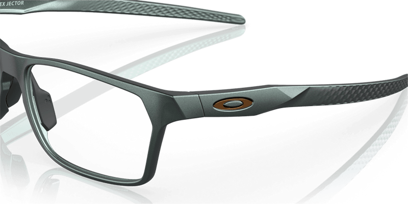 Oakley HEX JECTOR in Dark Matte Silver/Blue Colorshift (803207) - Alternate View