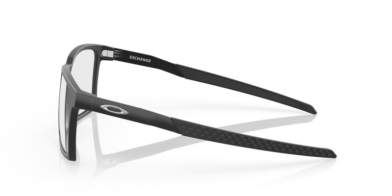Oakley EXCHANGE OX8055 in Satin Black / Demo Lens (805501) - Side View