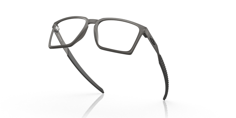 Oakley EXCHANGE OX8055 in Satin Grey Smoke / Demo Lens - Alternate View