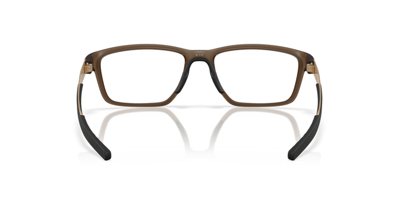 Oakley METALINK OX8153 in Matte Grey Ink / Demo Lens - Back View