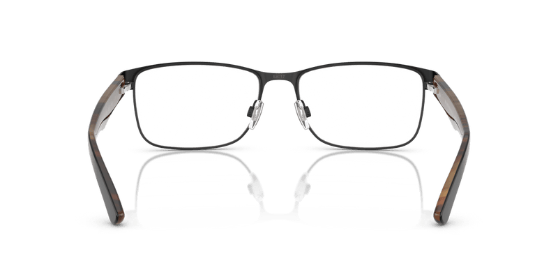 Polo Ralph Lauren PH1157 in Matte Black / Demo Lens - Back View
