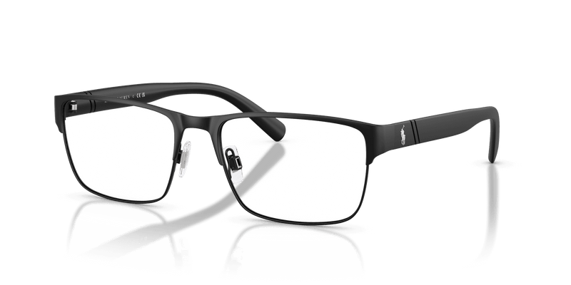Polo Ralph Lauren PH1175 in Matte Black (9038) - Front View