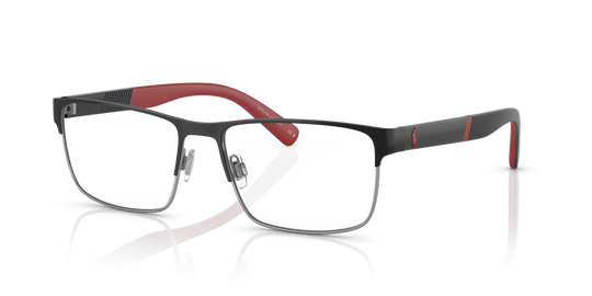 Polo Ralph Lauren PH1215 - Shiny Black/Gunmetal / Demo Lens