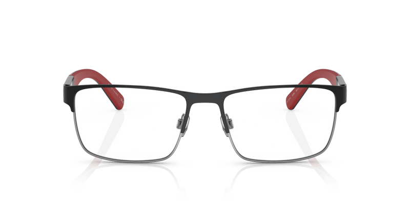 Polo Ralph Lauren PH1215 in Shiny Black/Gunmetal / Demo Lens - Temple Detail
