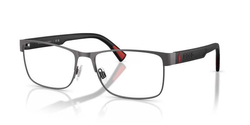 Polo Ralph Lauren PH1244 in Semishiny Dark Gunmetal (9215) - Front View