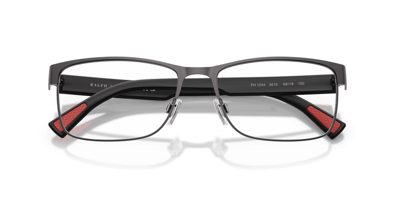 Polo Ralph Lauren PH1244 in Semishiny Dark Gunmetal (9215) - Side View