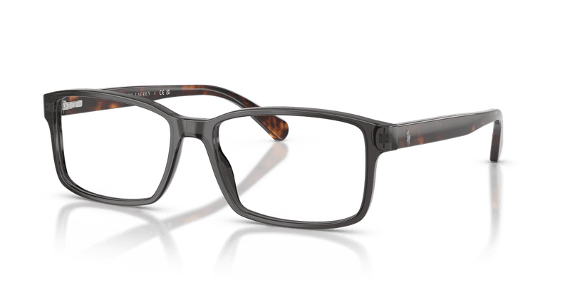 Polo Ralph Lauren PH2123 in Shiny Transparent Grey / Demo Lens - Alternate View