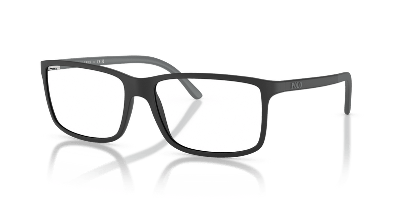 Polo Ralph Lauren PH2126 in Matte Black / Demo Lens (5534) - Front View