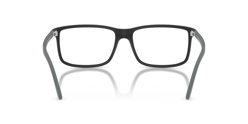 Polo Ralph Lauren PH2126 in Matte Black / Demo Lens (5534) - Back View
