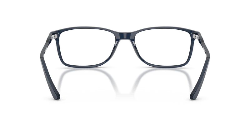 Polo Ralph Lauren PH2155 in Shiny Transparent Blue / Demo Lens - Back View