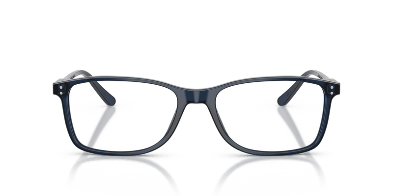 Polo Ralph Lauren PH2155 in Shiny Transparent Blue / Demo Lens - Temple Detail
