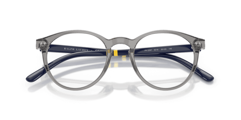 Polo Ralph Lauren PH2297 in Shiny Transparent Grey (6318) - Alternate View