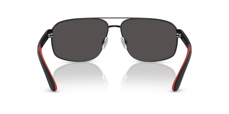Polo Ralph Lauren PH3112 in Matte Black / Grey - Back View