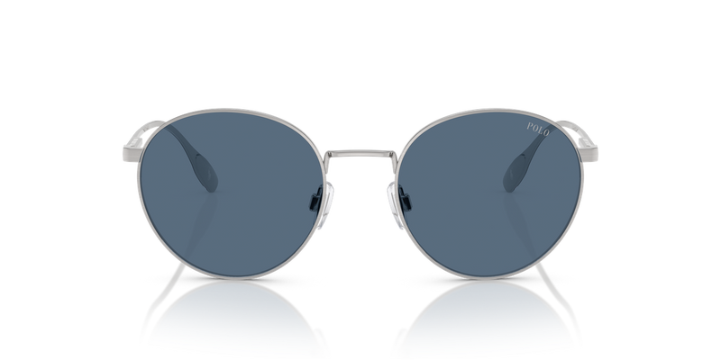 Polo Ralph Lauren PH3158 in Brushed Silver / Dark Blue (942380) - Alternate View