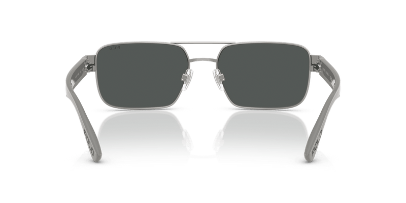 Polo Ralph Lauren PH3161 in Brushed Gunmetal / Dark Grey - Back View