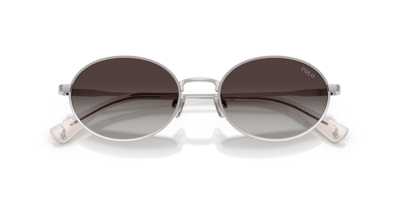 Polo Ralph Lauren PH3162 in Shiny Silver / Gradient Grey (90018G) - Side View