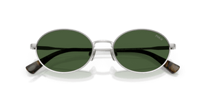 Semishiny Silver / Bottle Green (931671)