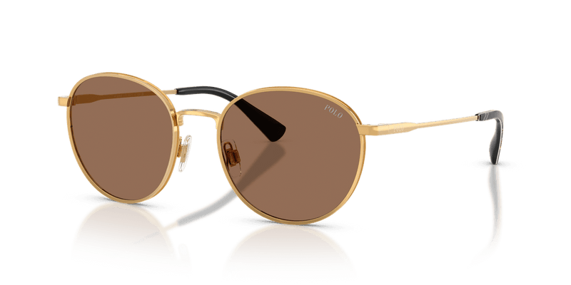 Polo Ralph Lauren PH3163 in Shiny Brass / Dark Brown (940273) - Alternate View