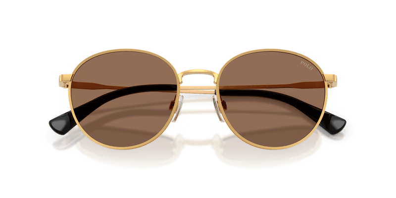 Polo Ralph Lauren PH3163 in Shiny Brass / Dark Brown (940273) - Alternate View