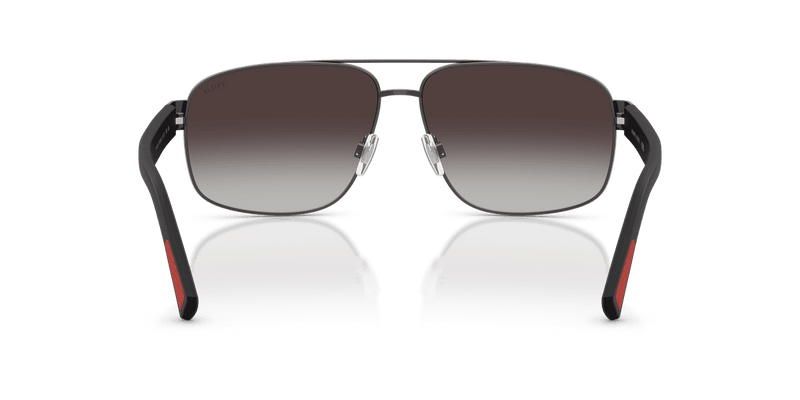 Polo Ralph Lauren PH3165 in Semishiny Dark Gunmetal / Gradient Black (92158G) - Front View