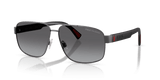 Semishiny Dark Gunmetal / Gradient Grey Polarized (9215T3)