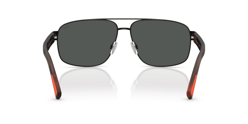 Polo Ralph Lauren PH3165 in Semishiny Black / Dark Grey (930487) - Front View