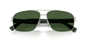 Semishiny Silver / Dark Green (931671)