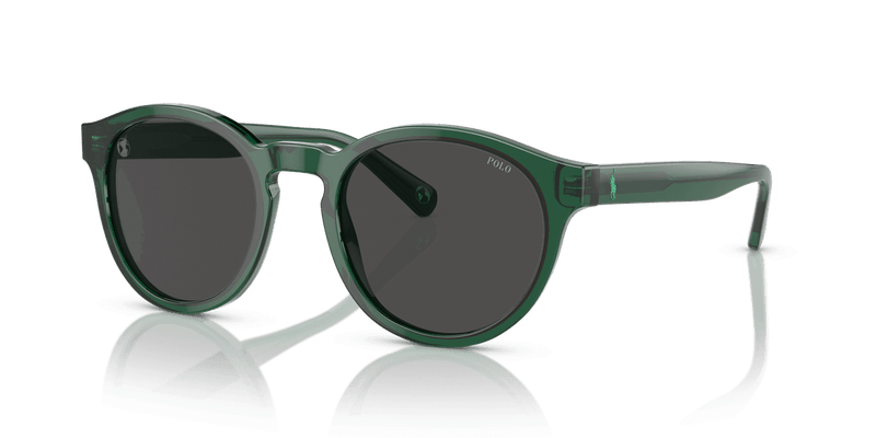 Polo Ralph Lauren PH4192 in Shiny Transparent Green / Dark Grey (608487) - Alternate View