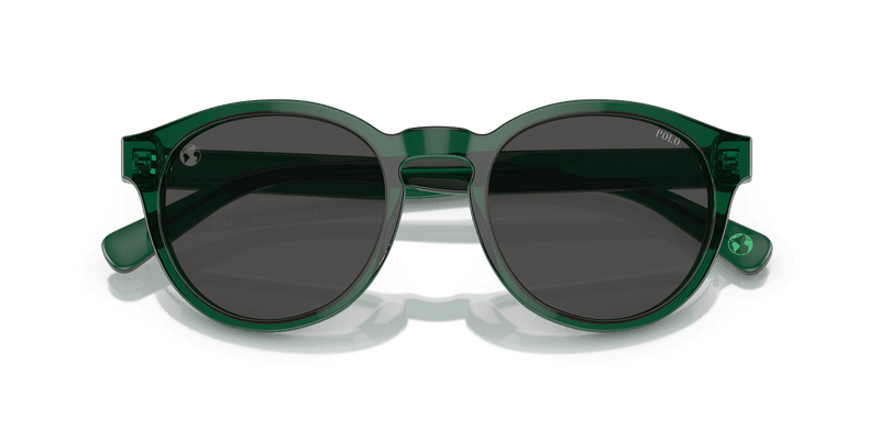 Polo Ralph Lauren PH4192 in Shiny Transparent Green / Dark Grey (608487) - Alternate View