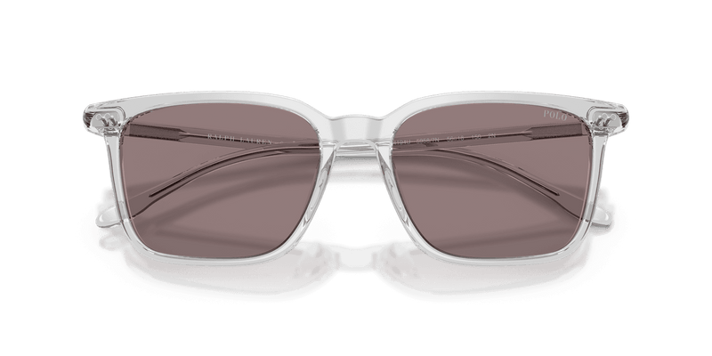 Polo Ralph Lauren PH4194U in Shiny Transparent Grey / Dark Purple (59587N) - Side View
