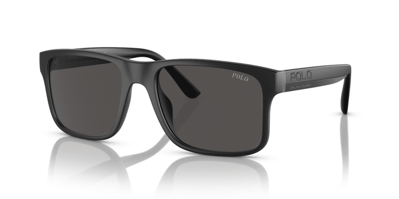 Polo Ralph Lauren PH4195U in Matte Black / Dark Grey - Front View