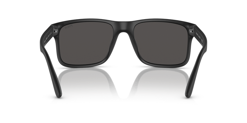 Polo Ralph Lauren PH4195U in Matte Black / Dark Grey - Back View