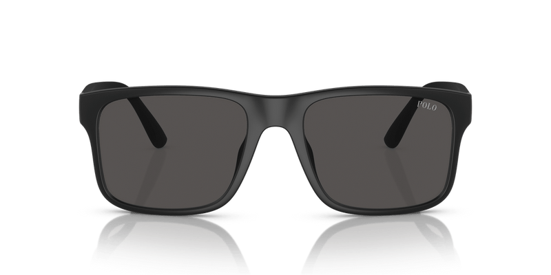 Polo Ralph Lauren PH4195U in Matte Black / Dark Grey - Temple Detail