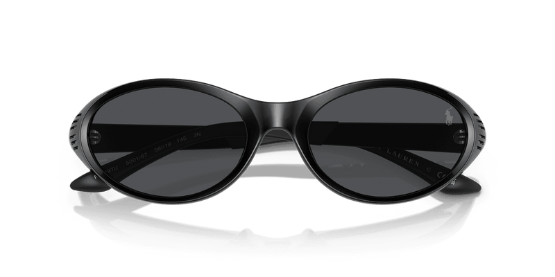 Polo Ralph Lauren PH4197U in Matte Black / Grey (500187) - Front View