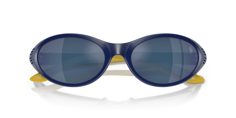 Polo Ralph Lauren PH4197U in Shiny Heritage Blue / Blue Mirror (588655) - Alternate View