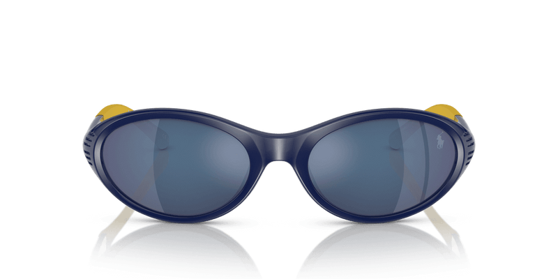 Polo Ralph Lauren PH4197U in Shiny Heritage Blue / Blue Mirror (588655) - Alternate View