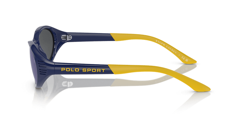 Polo Ralph Lauren PH4197U in Shiny Heritage Blue / Blue Mirror (588655) - Alternate View