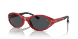 Shiny Red / Grey (609187)
