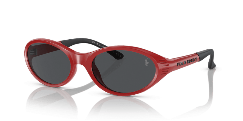 Polo Ralph Lauren PH4197U in Shiny Red / Grey (609187) - Alternate View