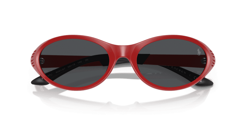 Polo Ralph Lauren PH4197U in Shiny Red / Grey (609187) - Alternate View