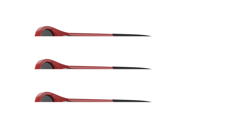 Polo Ralph Lauren PH4197U in Shiny Red / Grey (609187) - Alternate View