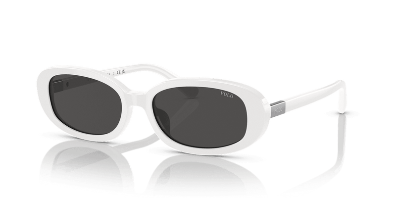 Polo Ralph Lauren PH4198U in Shiny White / Dark Grey (554487) - Alternate View