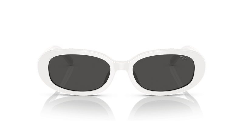Polo Ralph Lauren PH4198U in Shiny White / Dark Grey (554487) - Alternate View
