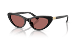 Shiny Black / Dark Violet (500169)