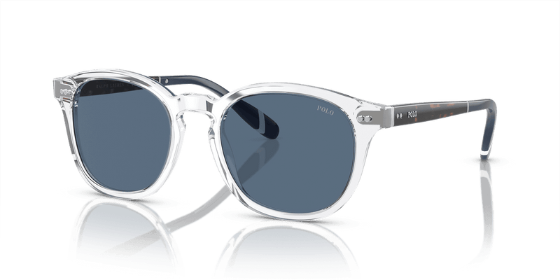 Polo Ralph Lauren PH4206 in Shiny Crystal / Dark Blue (533180) - Alternate View