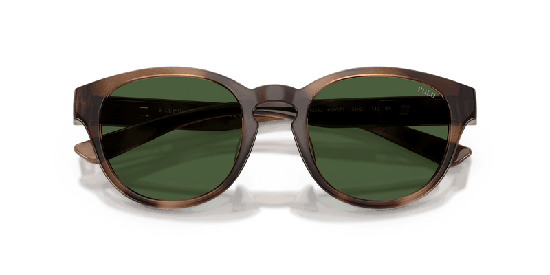 Polo Ralph Lauren PH4233U in Shiny Dark Havana / Bottle Green (607071) - Alternate View
