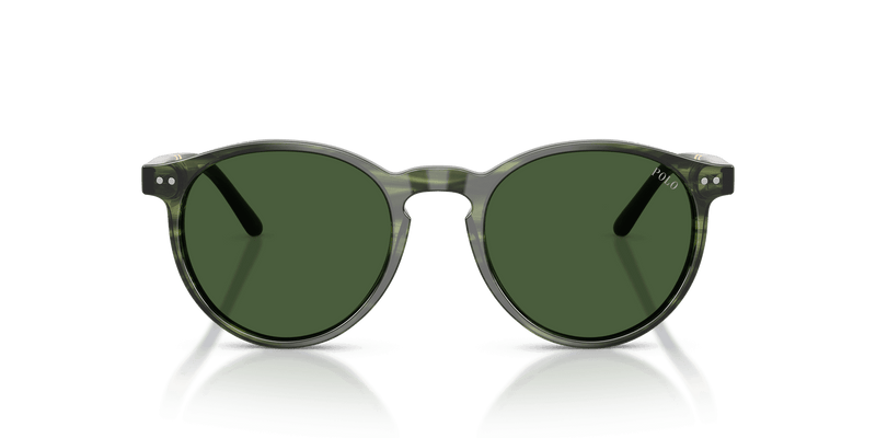 Polo Ralph Lauren PH4236 in Striped Green Havana / Bottle Green (631671) - Alternate View