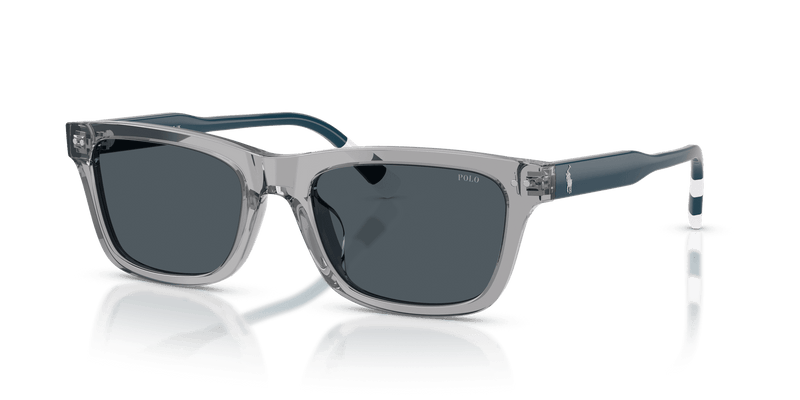 Polo Ralph Lauren PH4240U in Shiny Transparent Grey / Dark Grey (631787) - Alternate View