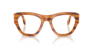 Striped Brown / Clear (960)