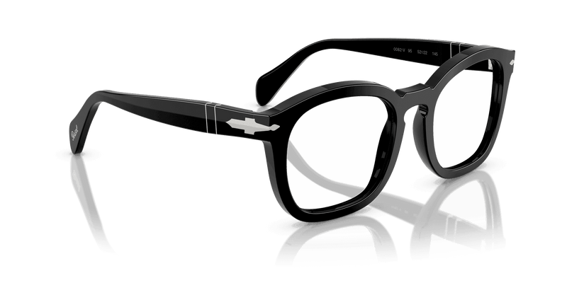 Persol PO0082V in Black / Clear (95) - Back View